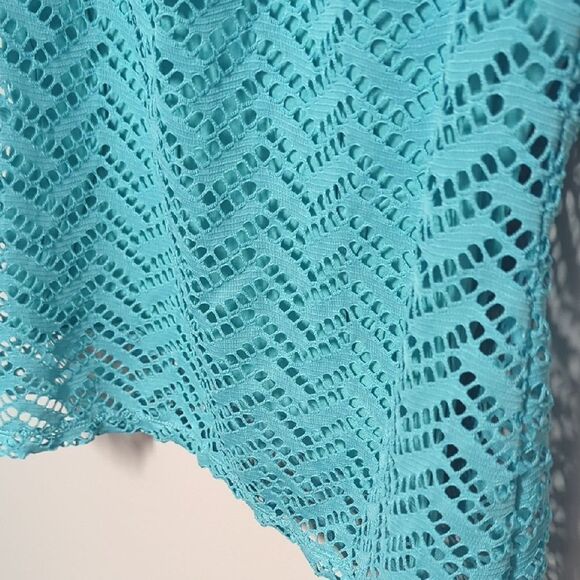 Banana Republic Blue Fitted Sleeveless Tank Top - Picture 3 of 6